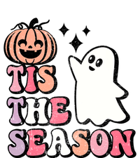 Tis The Season Cute Halloween Retro Ghost Gift Tie-Dye Long Sleeve Shirt