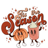 Tis The Season Pumpkin Boo 60s 70s Hippie Halloween Costume Gift T-Shirt