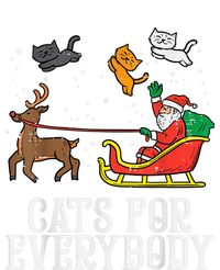 Cats For Everybody Christmas Cat Funny Xmas Wo Santa Tote Bag