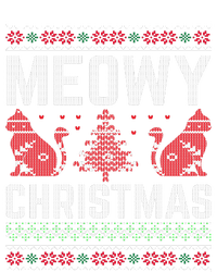 Cat Lovers Meowy Christmas Ugly Sweater Graphic Cool Xmas Trendy Metallic Star Ornament