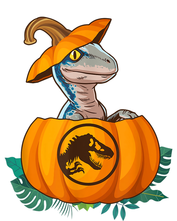 Jurassic World Halloween Dinosaur Pumpkin Logo T-Shirt