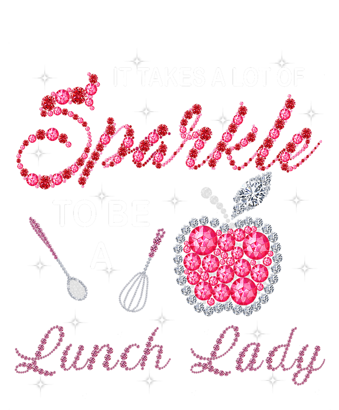 Lunch Lady Cafeteria Worker Takes Sparkle Gift Baby Bodysuit