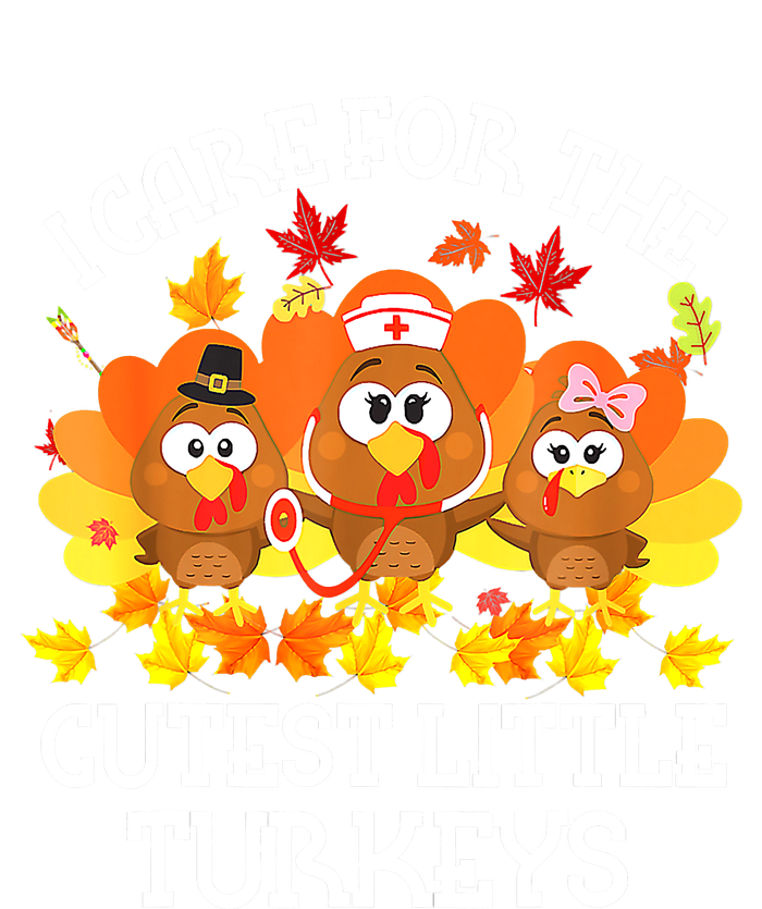 Funny Cute Thanksgiving I Care For The St Little Turkeys NICU Sustainable Beanie