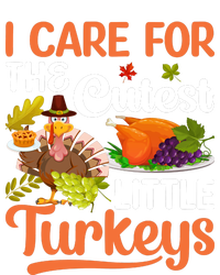 Funny Cute Thanksgiving I Care For The St Little Turkeys T-Shirt