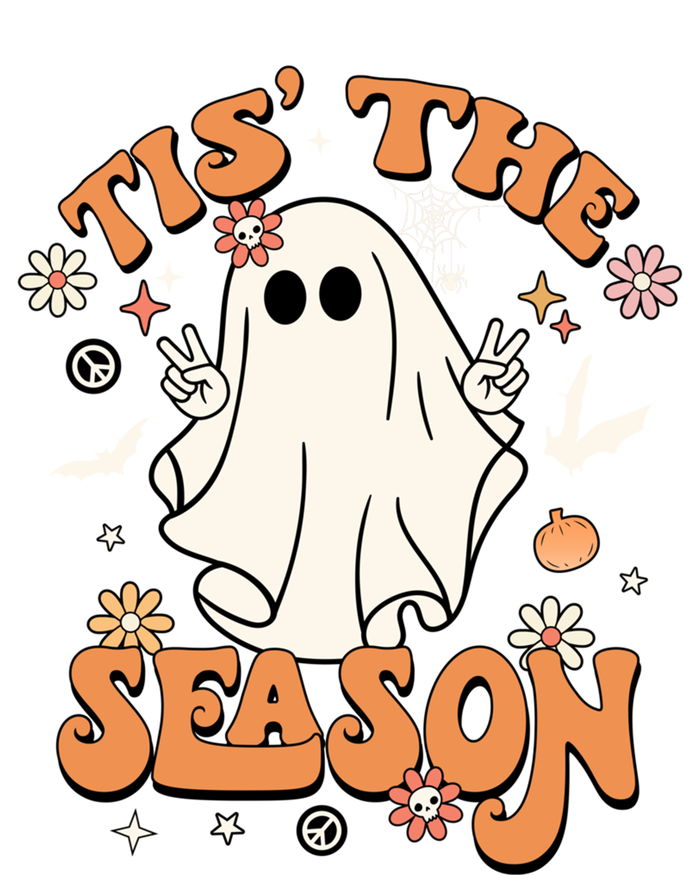 Tis' The Season Retro Halloween Party Funny Ghost Pumpkin Gift Infant Baby Jersey Bodysuit