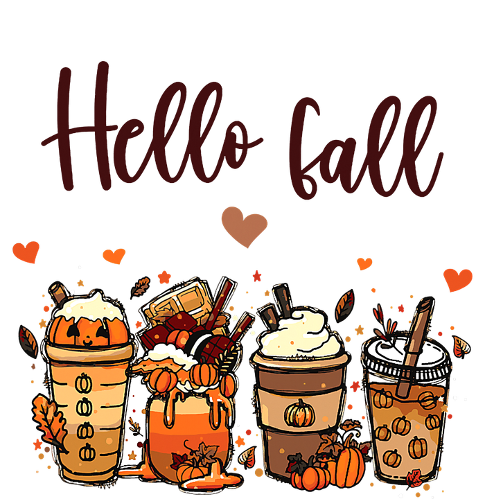 Funny Cute Thanksgiving PSL Autumn Hello Fall Pumpkin Spice Lattes T-Shirt