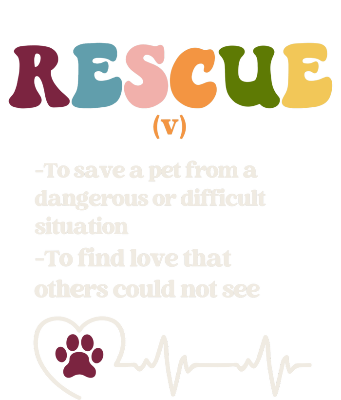 Animal Rescue Definition For Dog Lovers And Cat Lovers Baby Bodysuit