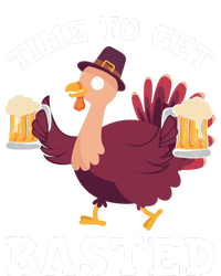 Funny Cute Thanksgiving Time To Get Basted Turkey Gift T-Shirt