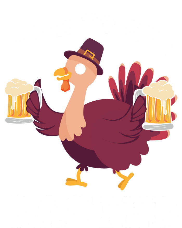 Funny Cute Thanksgiving Time To Get Basted Turkey Gift T-Shirt