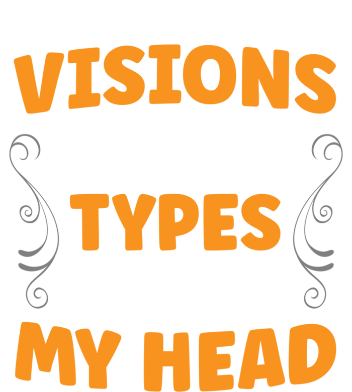 Visions Of Syllable Types Dance In My Head Dyslexia Great Gift T-Shirt