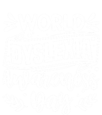 World Dyslexia Awareness Day Funny Graphic Gift Poster