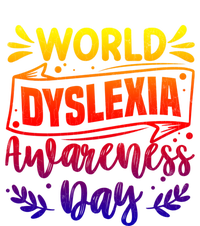 World Dyslexia Awareness Day Funny Graphic Gift T-Shirt