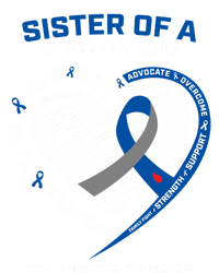 T1d Type 1 Diabetes Awareness Sister Of A Type 1 Diabetic Gift Coaster