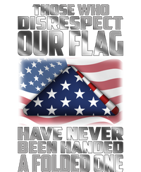 Those Who Disrespect Our Flag Have Never Been Handed A Folded One PosiCharge RacerMesh Polo