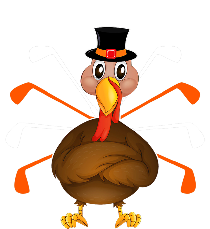 Funny Cute Turkey Golf Thanksgiving Turkey Sport Player Autumn Fall Magnet