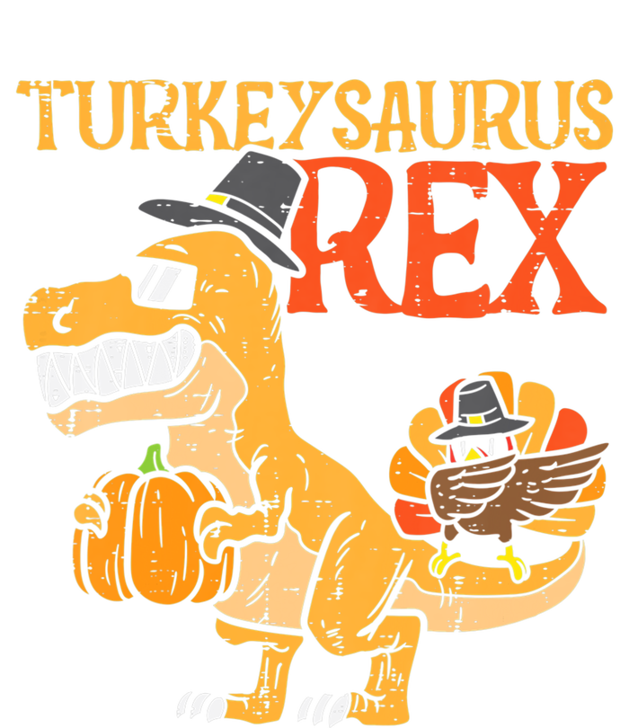 Funny Cute Turkeysaurus Rex Dab Turkey Dino Toddler Boys Thanksgiving T-Shirt