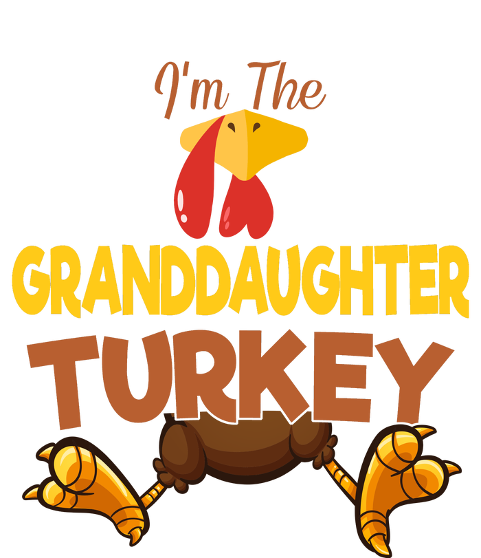 Granddaughter Turkey Matching Family Group Thanksgiving Gifts  T-Shirt