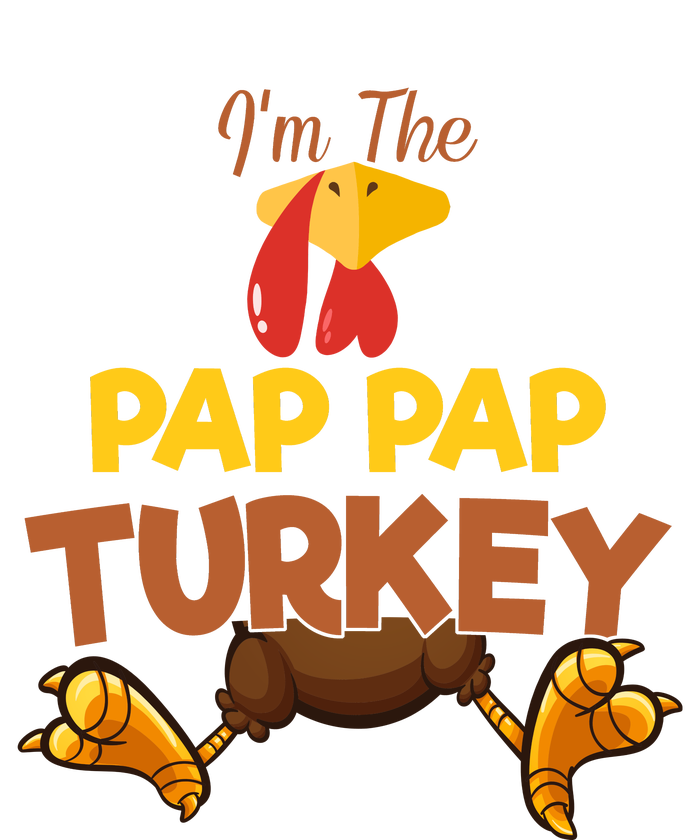 Pap Pap Turkey Matching Family Group Thanksgiving Gifts  Doggie Tank