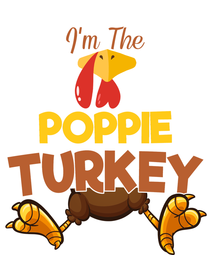 Poppie Turkey Matching Family Group Thanksgiving Gifts  T-Shirt