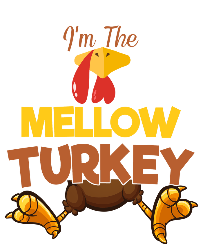 Mellow Turkey Matching Family Group Thanksgiving Gifts  T-Shirt