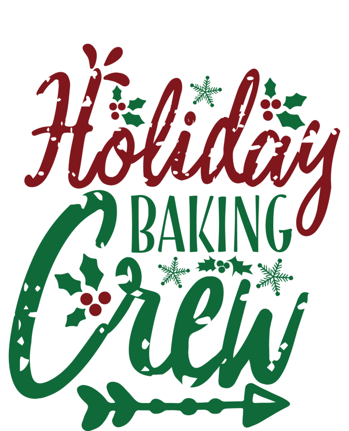 Holiday Baking Crew Ceramic Oval Ornament