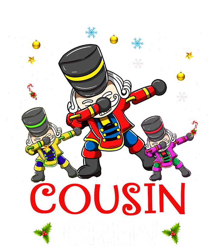 Dabbing Nutcracker Cousin Crew Christmas Family Matching Pajamas PosiCharge Competitor Tank