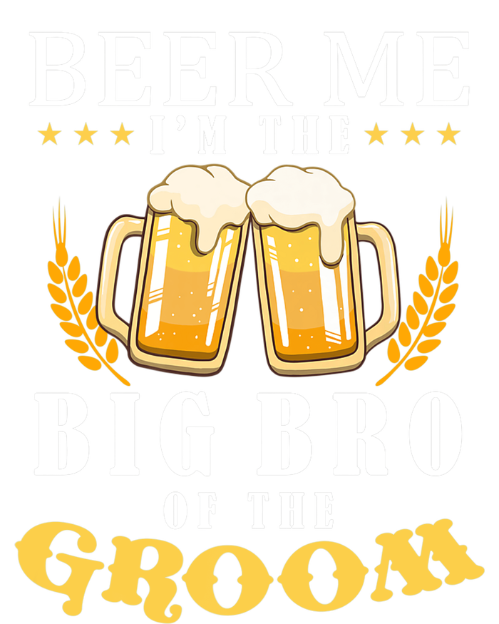 Beer Me Big Brother Of The Groom Drinking Team Wedding Party Premium Tank Top