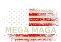 Mega Maga Vintage American US Flag Trump Supporter Women’s Perfect Tri Rocker Tank