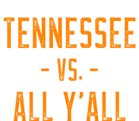 Tennessee Vs All Y’all Sports Weathered Vintage Southern Tall Long Sleeve T-Shirt