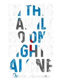 In This Family No One Fight Alone Diabetes Awareness Tank Top