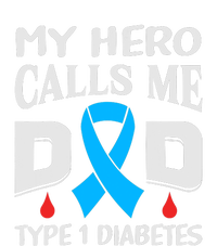 T1D Diabetic Type 1 Diabetes Awareness Father Dad Kids T-Shirt