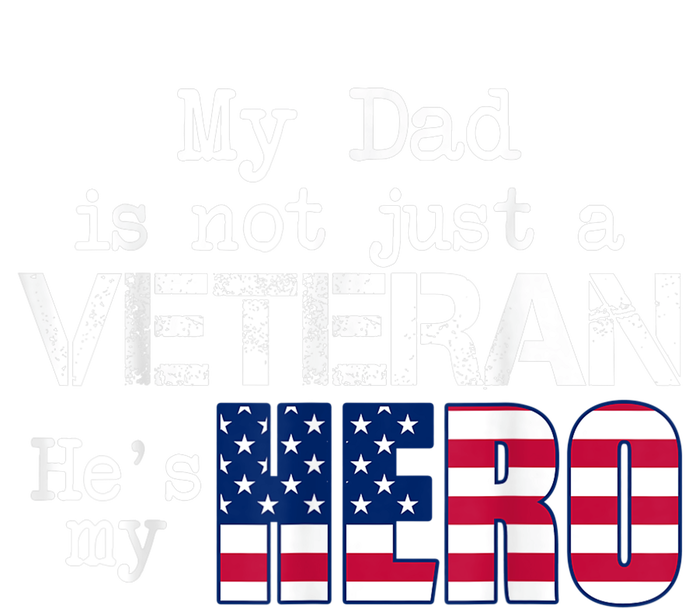 Veteran Day Shirt My Dad Is Not A Veteran He's My Hero Women's Pullover Hoodie