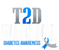 T2D Warrior Type 2 Diabetes Awareness Month Women's Fleece Hoodie