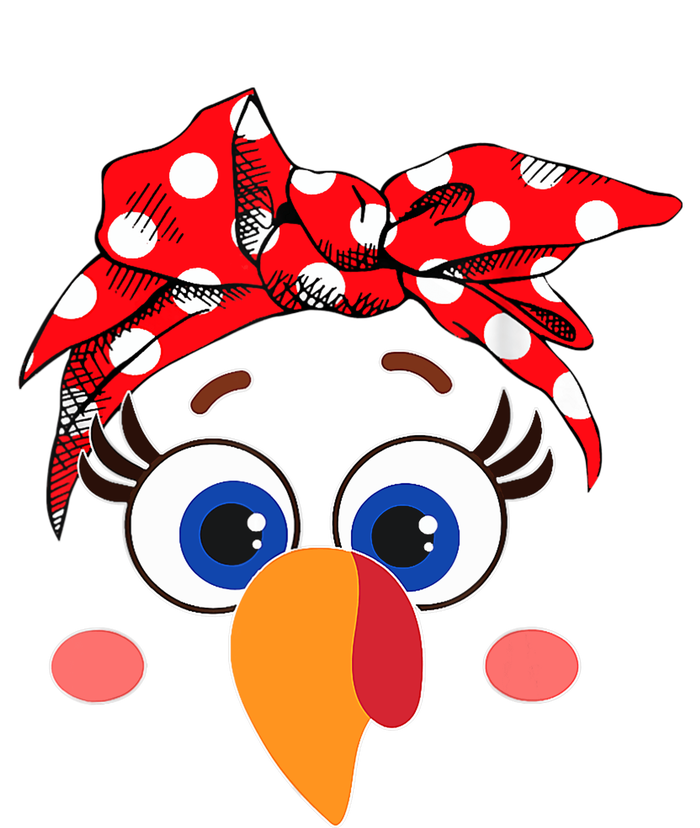 Cute Turkey Face Leopard Headband Funny Thanksgiving Autumn Legacy Cool Fit Booney Bucket Hat