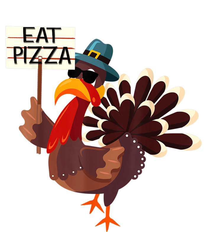 Turkey Eat Pizza Adult VeganShirts Funny Thanksgiving Gifts T-Shirt