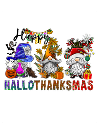 Gnomes Halloween Merry Christmas Happy Hallothanksmas Softstyle Adult Sport Polo