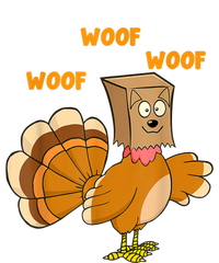 Thanksgiving Dog Fake Dog Woof Thanksgiving Turkey For Wo T-Shirt