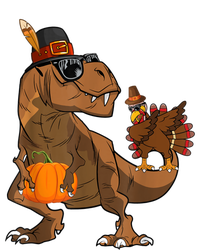 Thanksgiving Dabbing Turkey T Rex Dinosaur CostumeShirts Boys T-Shirt