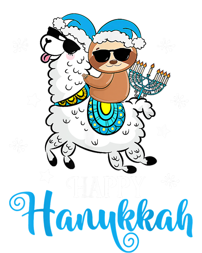 Hanukkah Llamakah Llama Sloth Happy Hanukkah Chanukah Baby Bodysuit