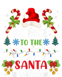 Nurse Christmas - Be Nice To The Nurse Santa is Watching Mousepad