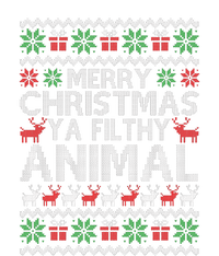 Funny Merry Ya Filthy Animal Ugly Christmas Sweater Xmas Gift Short Acrylic Beanie