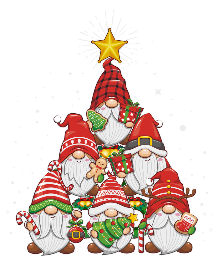 Funny Christmas Gnome Tree Premium T-Shirt