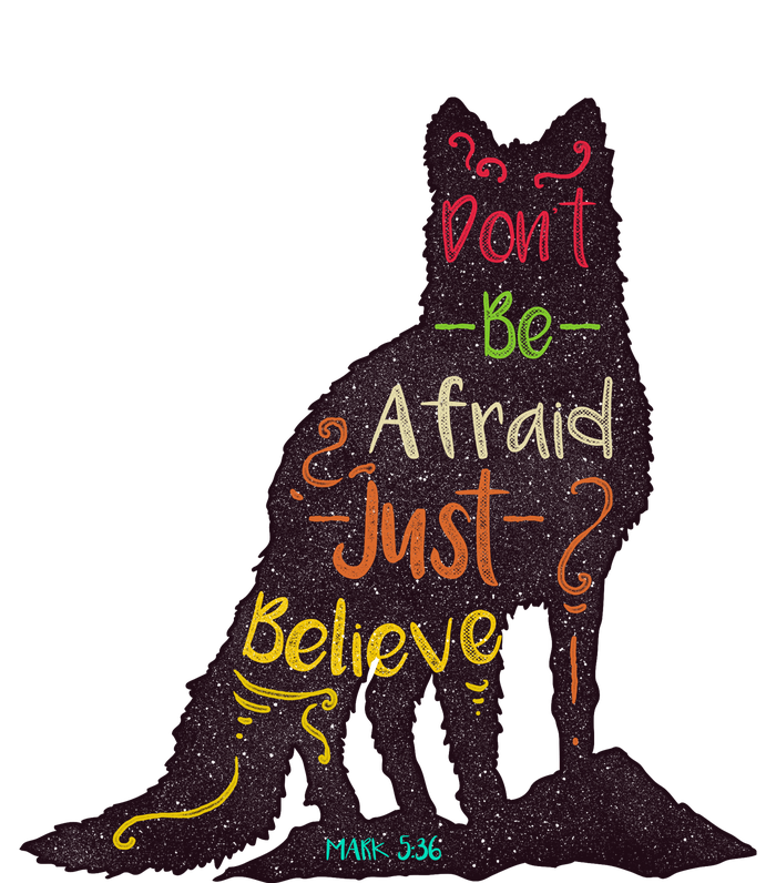 Don't Be Afraid Just Believe Kids Tie-Dye T-Shirt