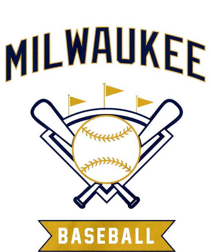 Milwaukee Baseball Lover Baseball Player Retro Sporty Women's T-Shirt