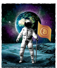 Retro Bitcoin Astronaut T-Shirt