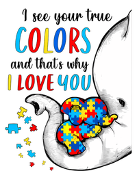 Autism Awareness Acceptance I See Your True Colors T-Shirt