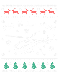 Helicopter Ugly Christmas Great Gift Fun Xmas Heli Gift Short Acrylic Beanie