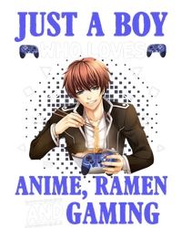 Just A Who Loves Anime Ra And Gaming Funny Boys Gamer Performance Long Sleeve Polo