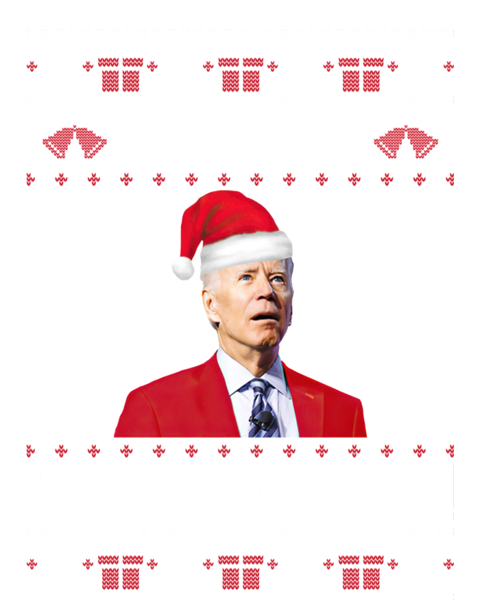 Santa Joe Biden Happy 4th Of Easter Funny FJB Anti Biden Ugly Christmas Sweater Performance Sprint T-Shirt