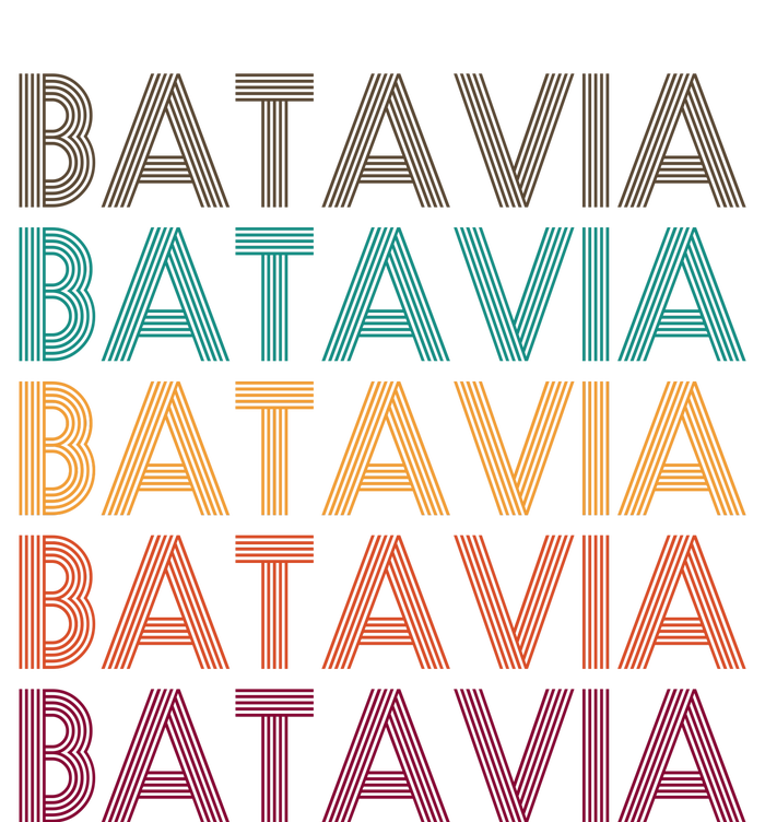 Batavia New York Retro Garment-Dyed Heavyweight T-Shirt